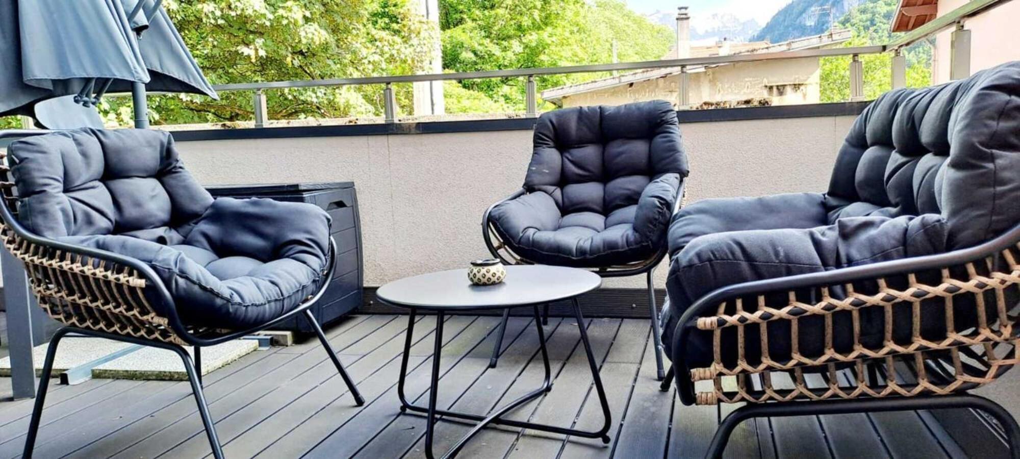 Black&White Home-By So'Serenityhome-Balcon-Parking Cluses Εξωτερικό φωτογραφία